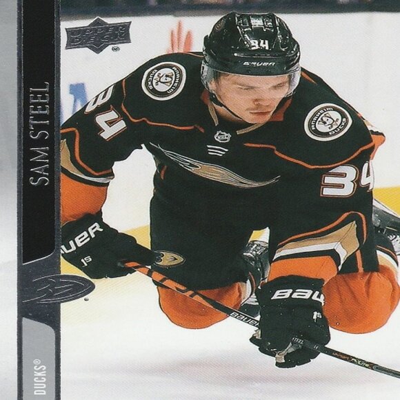 Sam Steel - 2020/2021 Upper Deck Series 2 Hockey Card - Picture 1 of 2